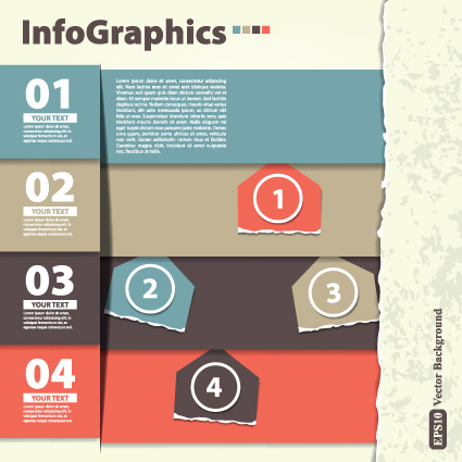Vector Business Infographic design elements 04