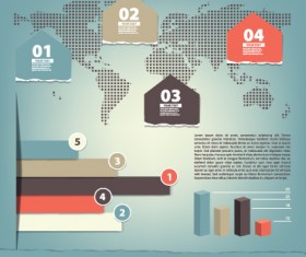 Vector Business Infographic design elements 05