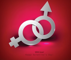 Creative Love concept design elements vector 01