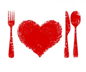 Creative Love concept design elements vector 03