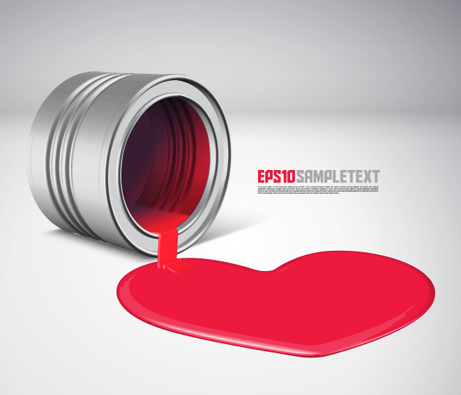 Creative Love concept design elements vector 04