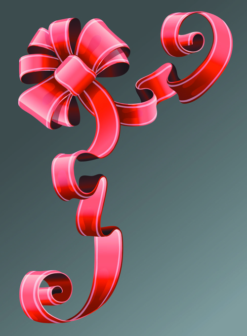 Ribbons knot vector graphics 01