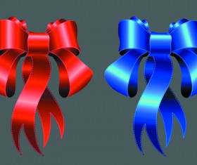 Ribbons knot vector graphics 03