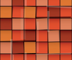 Vector Seamless pattern with squares graphic 04