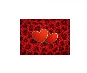 Valentine Day elements vector cards 05