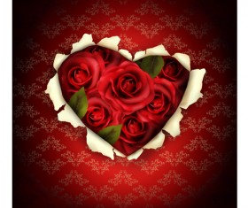 Valentine Day elements vector cards 06