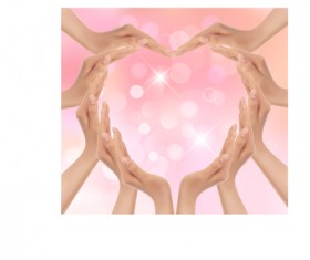 Valentine Day elements vector cards 09