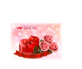 Valentine Day elements vector cards 10