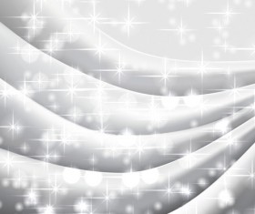 White Silk Fabric Backgrounds vector 01