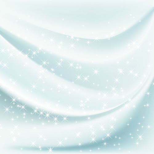 White Silk Fabric Backgrounds vector 02