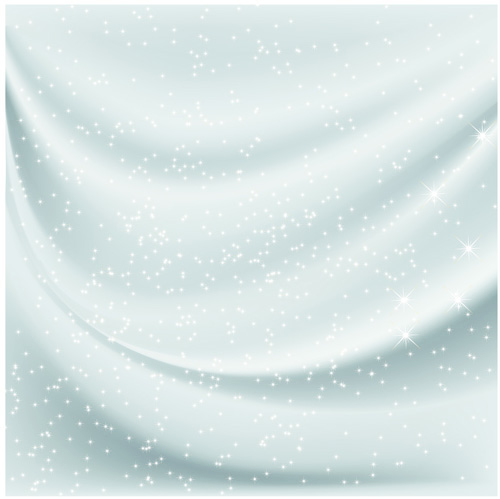 White Silk Fabric Backgrounds vector 05