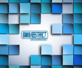 Concept Background with squares 01 vector
