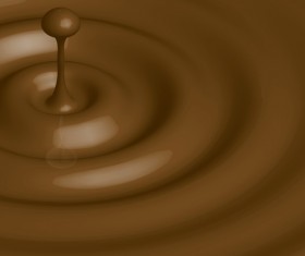 Vector Chocolate drops background 03