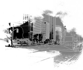 Vector City buildings design elements 04