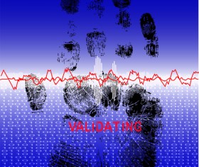 Different Fingerprints design elements vector 07