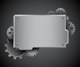 Creative Gears vector background art 01