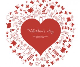 Valentine love backgrounds vector set 06
