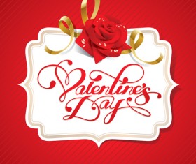 Valentine love backgrounds vector set 07