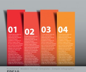 Numbers Banners design vector 05