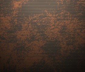 Vector set of Rusted metal texture background 04