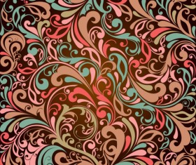 Abstract Decorative pattern vector graphic 01
