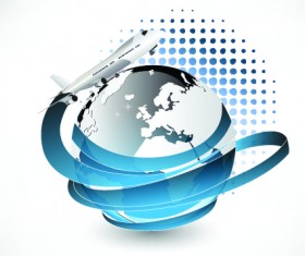 Vector 3D Business background 02