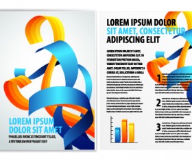 Cover of Business brochure and flyer vector 02