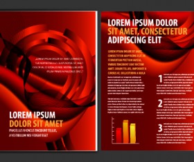 Cover of Business brochure and flyer vector 03
