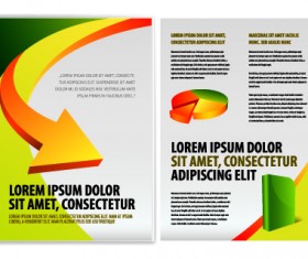 Cover of Business brochure and flyer vector 04