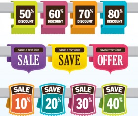 Business tag Design elements vector 03