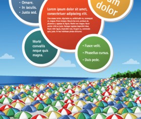 Delicate Business template design vector 02