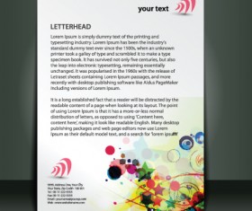 Object Business flyer vector 03