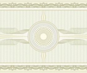 Decorative pattern Certificate Backgrounds vector 03 free download