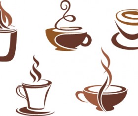 Vector Coffee icons design elements 01