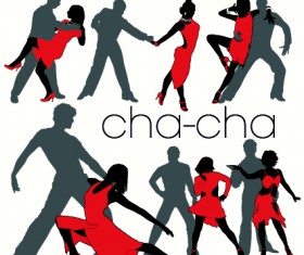 Elements of Dancing vector graphics 02