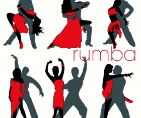 Elements of Dancing vector graphics 03