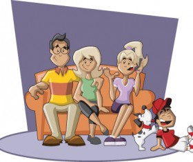 Family Member design elements vector 04