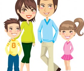 Family Member design elements vector 05