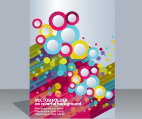 Cover Flyer design art vector graphic 03