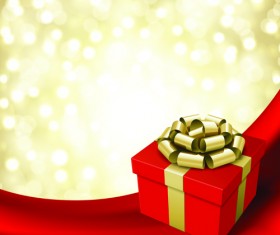 Stylish Gift Boxes with Ribbon design vecotr 03