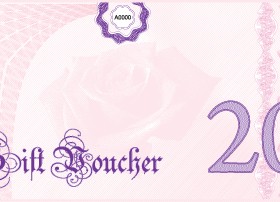 Vector Gift voucher design template 03