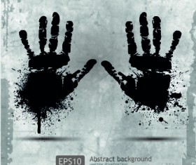 Grunge paper background art vector 04