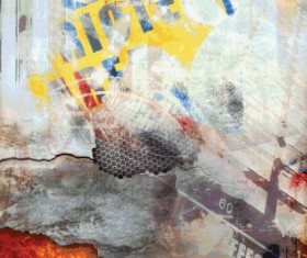 Object Grunge vector backgrounds set 01