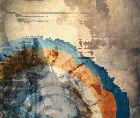 Object Grunge vector backgrounds set 02