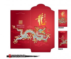 Box packaging template vector 03