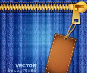 Vector Jeans design elements background 02