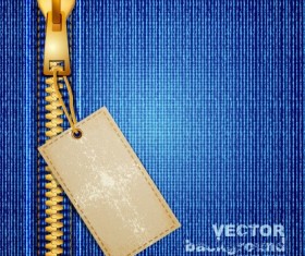 Vector Jeans design elements background 03