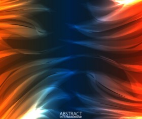 Dynamic Light backgrounds art vector set 01