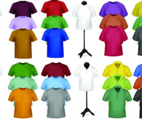 Different Mens wear Illustration vector 04