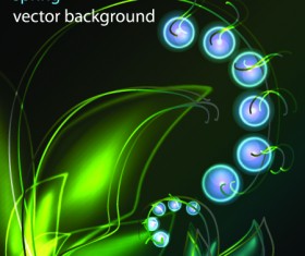 Nature with Four seasons background 01